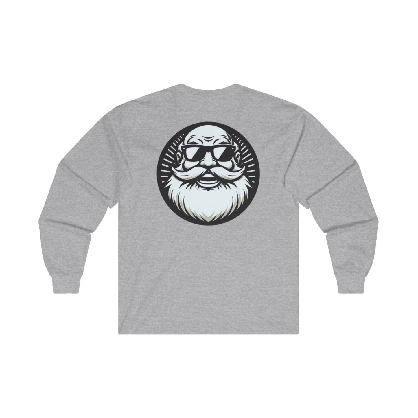 Santa Smile Circle Long Sleeve Tee