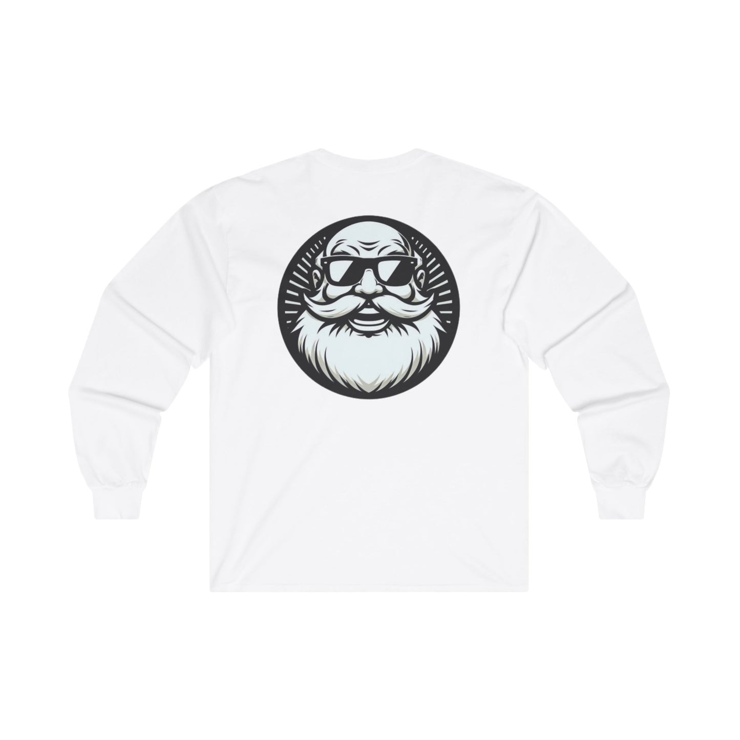 Santa Smile Circle Long Sleeve Tee