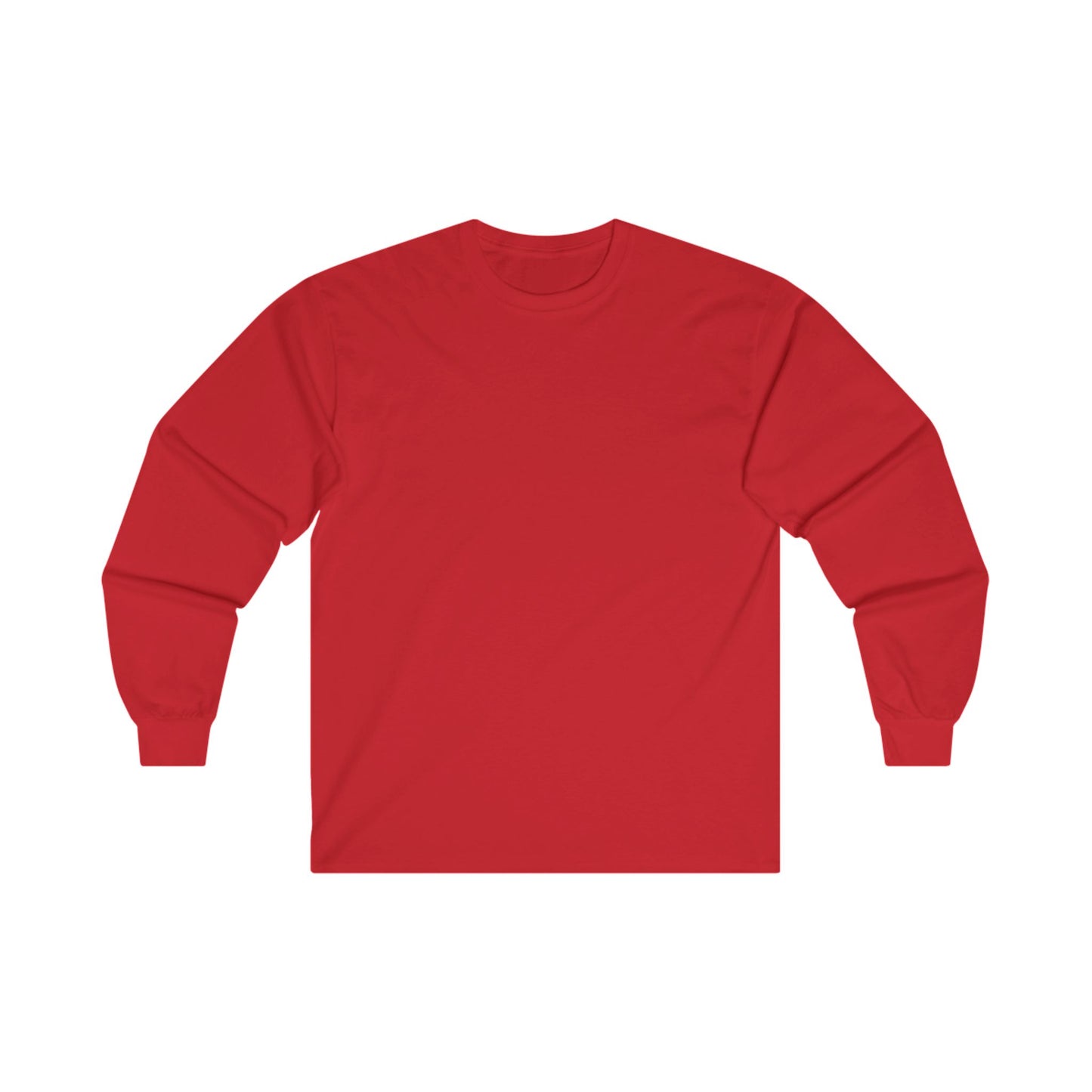 Santa Smile Circle Long Sleeve Tee