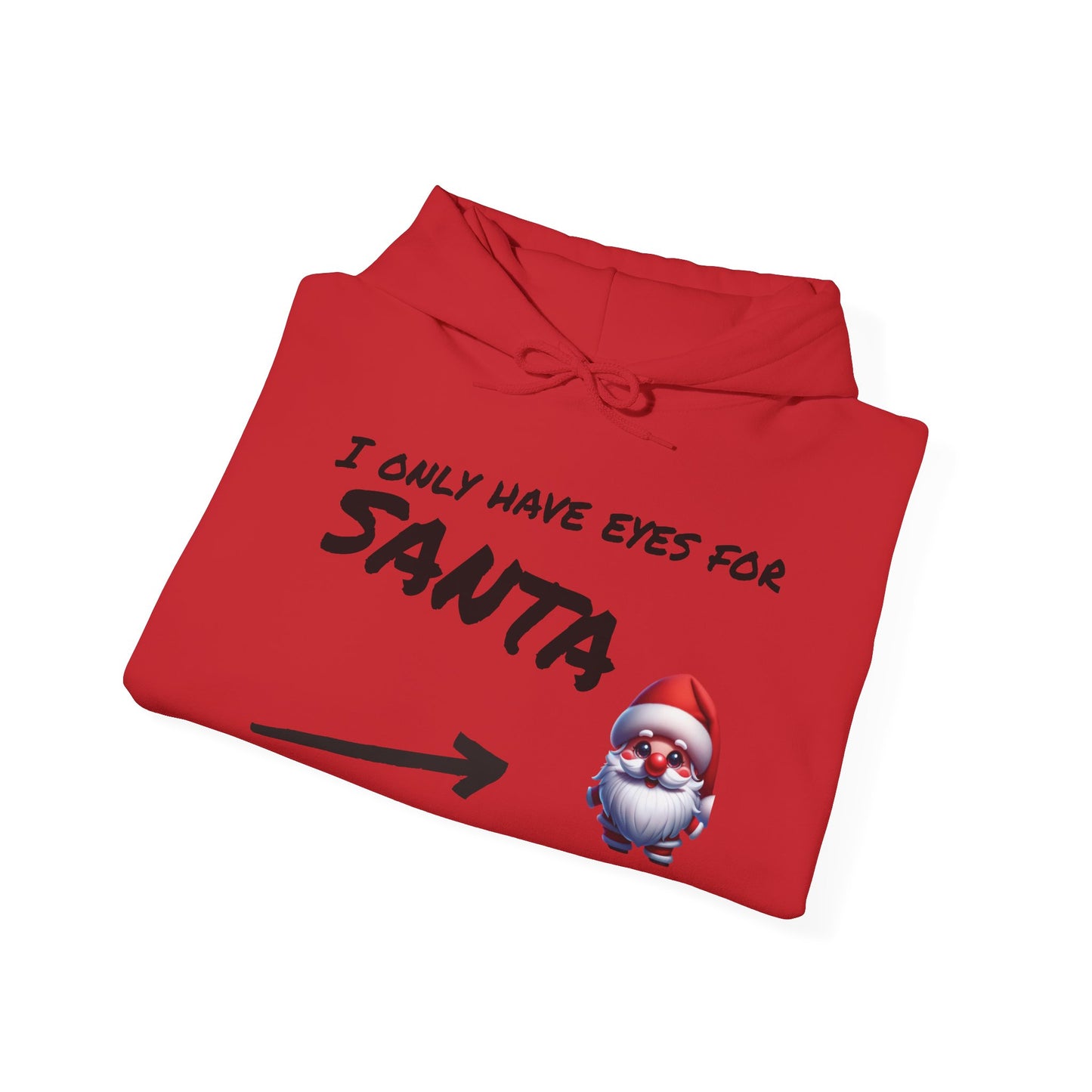 Eyes for Santa Hoodie